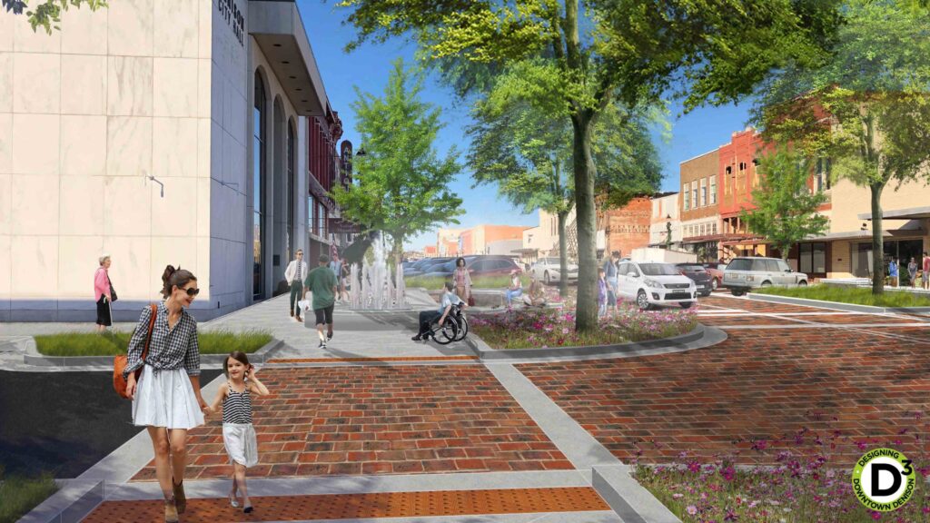 Downtown Denison After